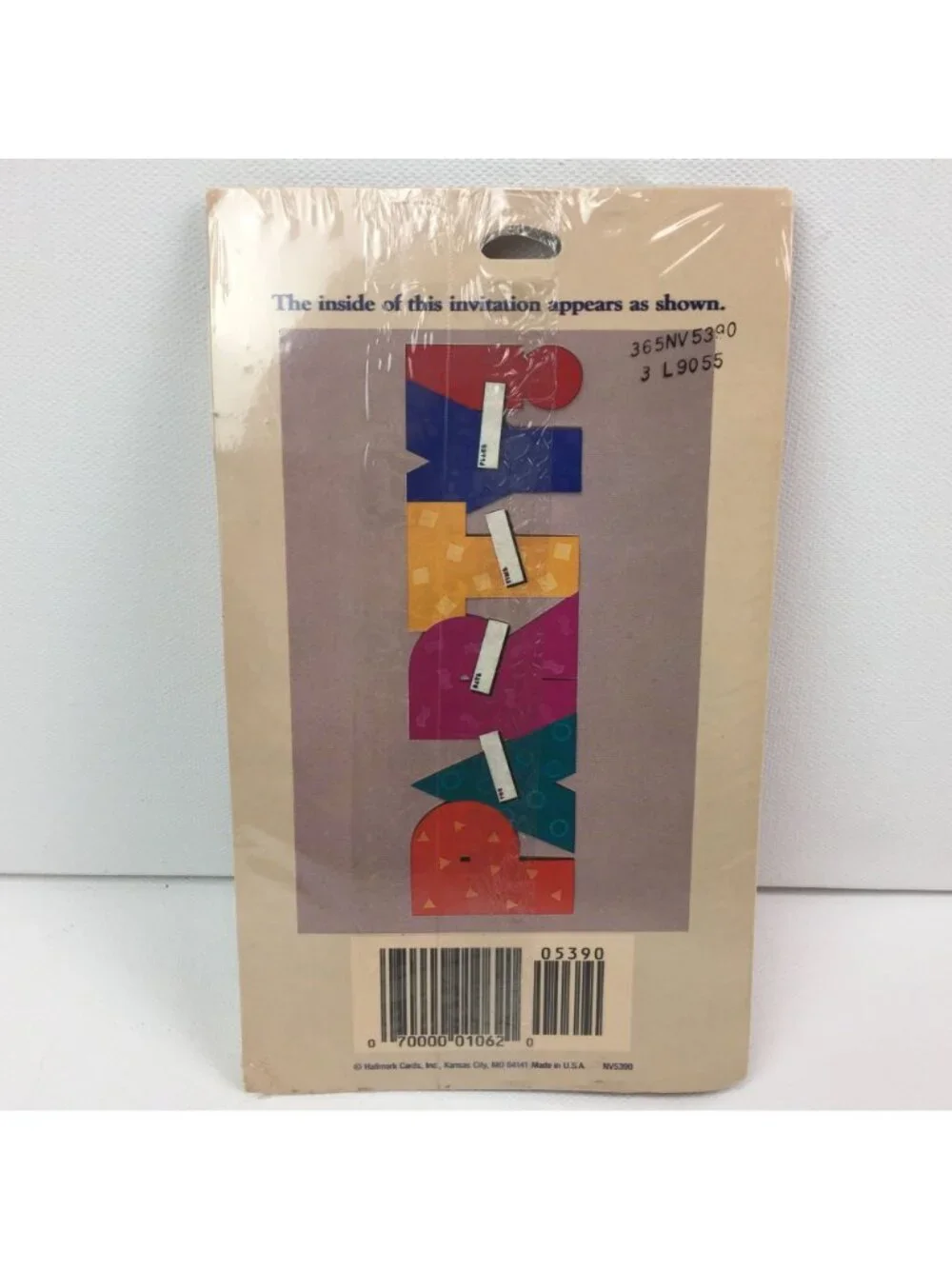 Hallmark Novelty Invitations Set 8 Envelopes Party Design New Sealed